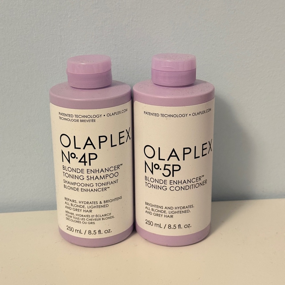 New! OLAPLEX No.5P Blonde Enhancer Shampoo & Conditioner